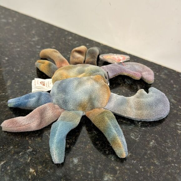TY Beanie Baby “Claude” the Crab Colours Vary Retired Vintage MWMT (6 inch) - Picture 7 of 9